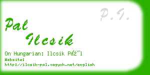 pal ilcsik business card